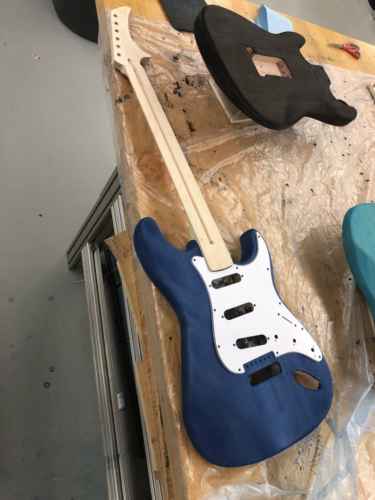 Electric Guitar Build - Finished Guitar