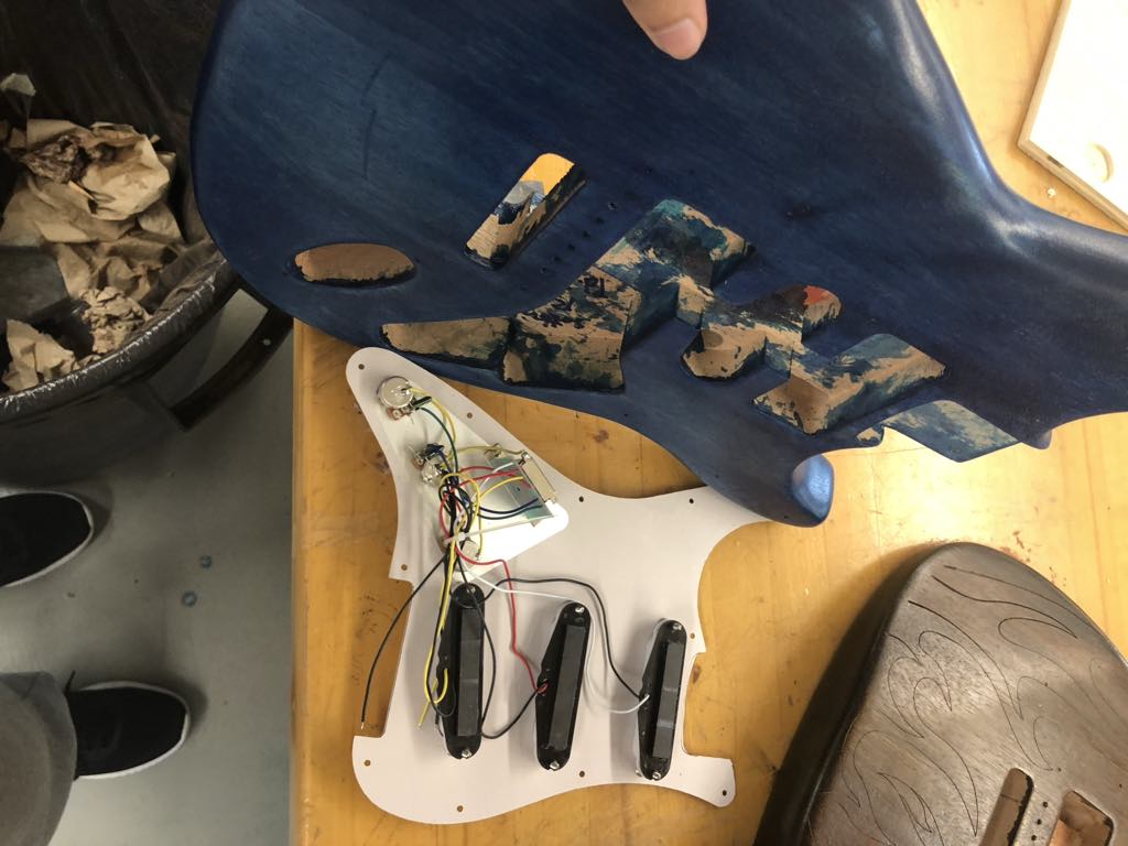 Electric Guitar Build - Electronics